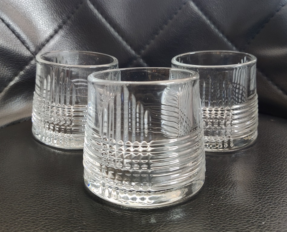 Whiskey Glasses Old Fashioned Spherical Bottom 360 Degree Rotatable Crystal Cocktail Glass Bourbon Glasses for Scotch, Liquor Drinking for Men - Set of 6