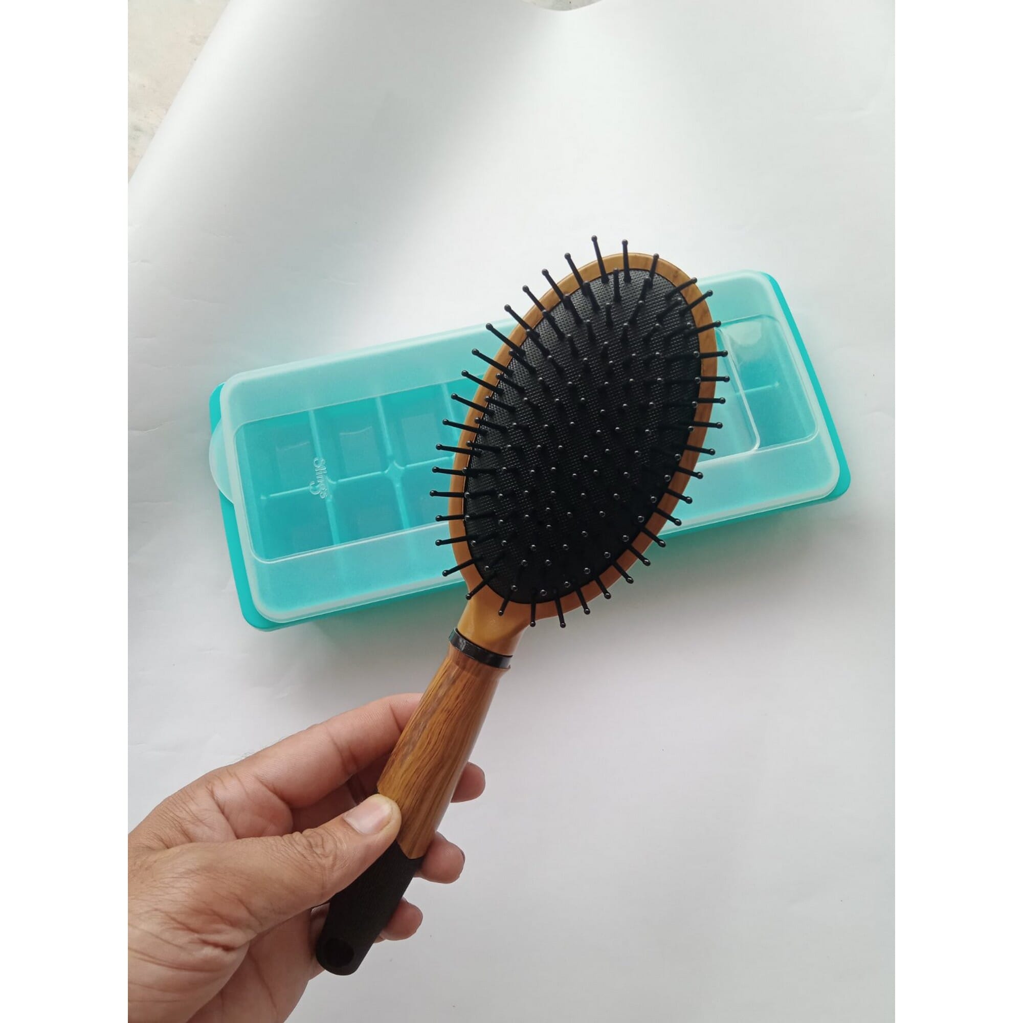 1 Pcs Hair Brush Sclap Massage Wet Curly Cushion Loose Anti Static Hair Scalp Paddle Hair Blush Massage Hair Comb For Women