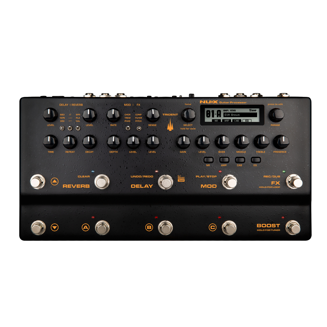 NUX Trident Guitar & Bass Effects Processor