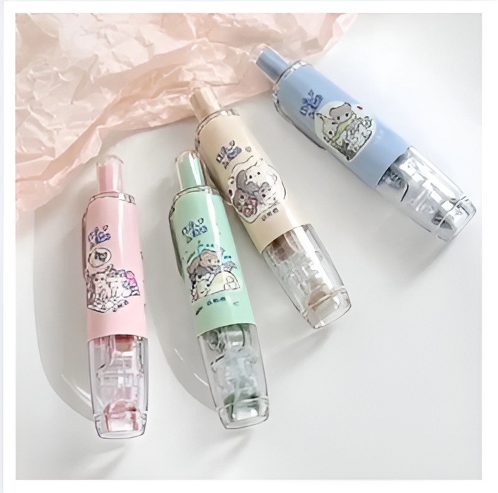 360° Rotatable Head Ultralight Cute Cartoon Correction Tape for Office & School Supplies (1 Piece) | Correction Tape