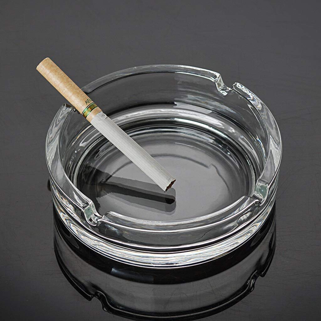 Transparent Round Glass Ashtray