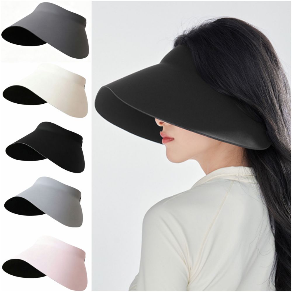 High Quality Multicolor Sun Top Hat Sunshade Widen Brim Sun Cap Thin Traceless Wide Brim Hat Commutting