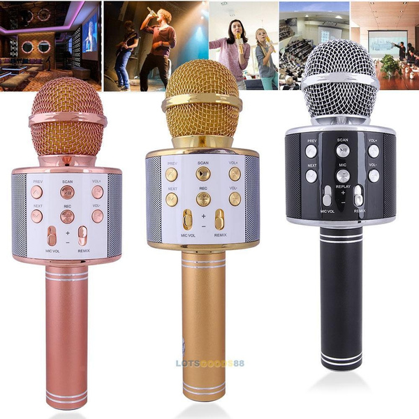 Bluetooth Wireless Portable Karaoke Microphone - Mulitcolor