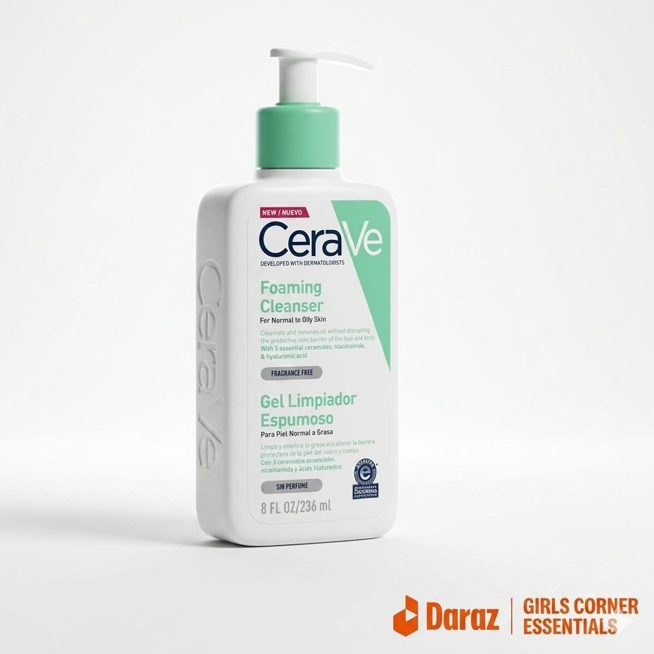 Cerave Foaming Cleanser For Normal To Oily Skin 236ML