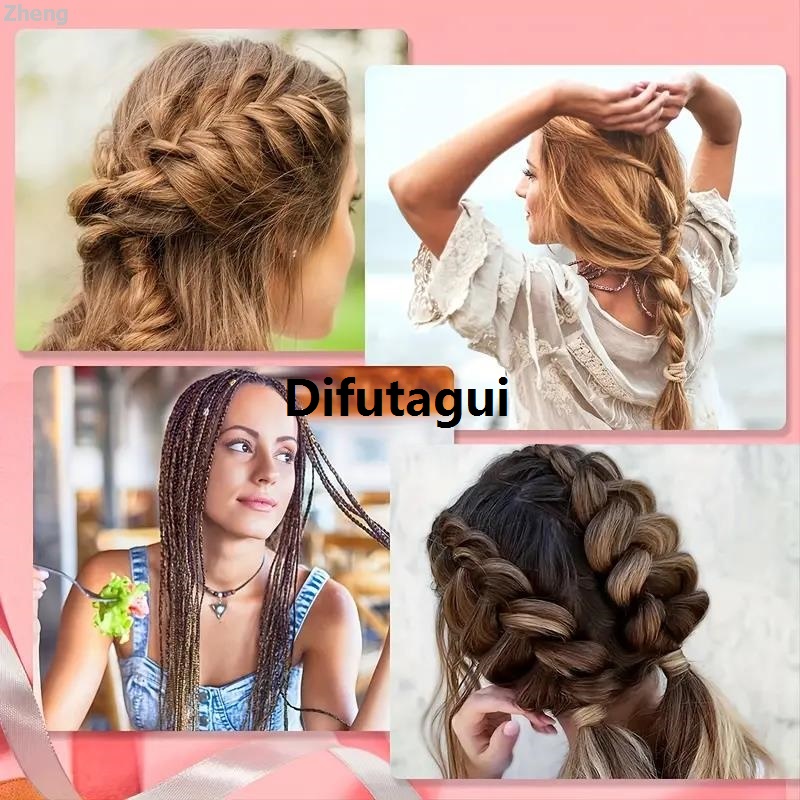 Difutagui Zheng Hair brushes include hairstyling comb, DIY hairstyling tool 【2025 High Quality Version】 set, hairbrush weaving tool kit, rattail comb edge brush