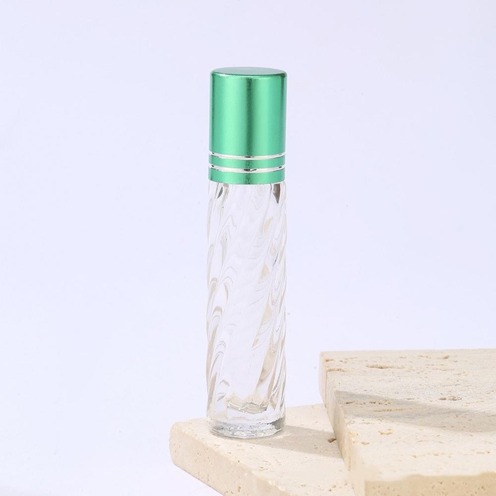 4ml Cylindrical Transparent Glass Perfume Bottle Sample Subpackage Empty Bottle Ball Bearing Bottle