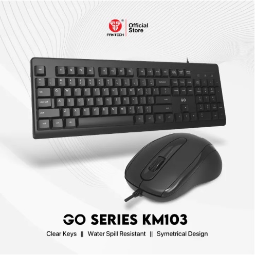 Fantech KM103 Usb Wired Keyboard And Mouse Combo