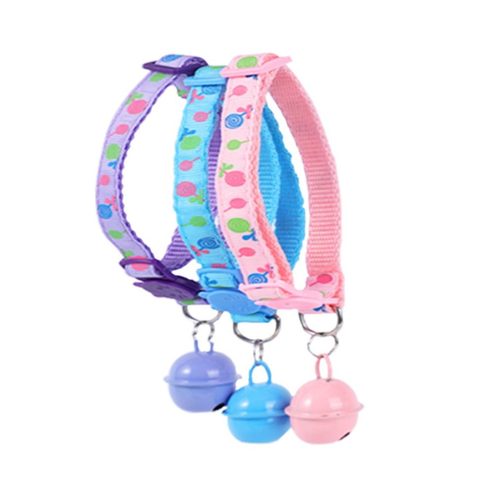 Puppy Cartoon Cat Collars Pet Supplies Cute Cat Head Kitten Necklace Adjustable Cat Accessories