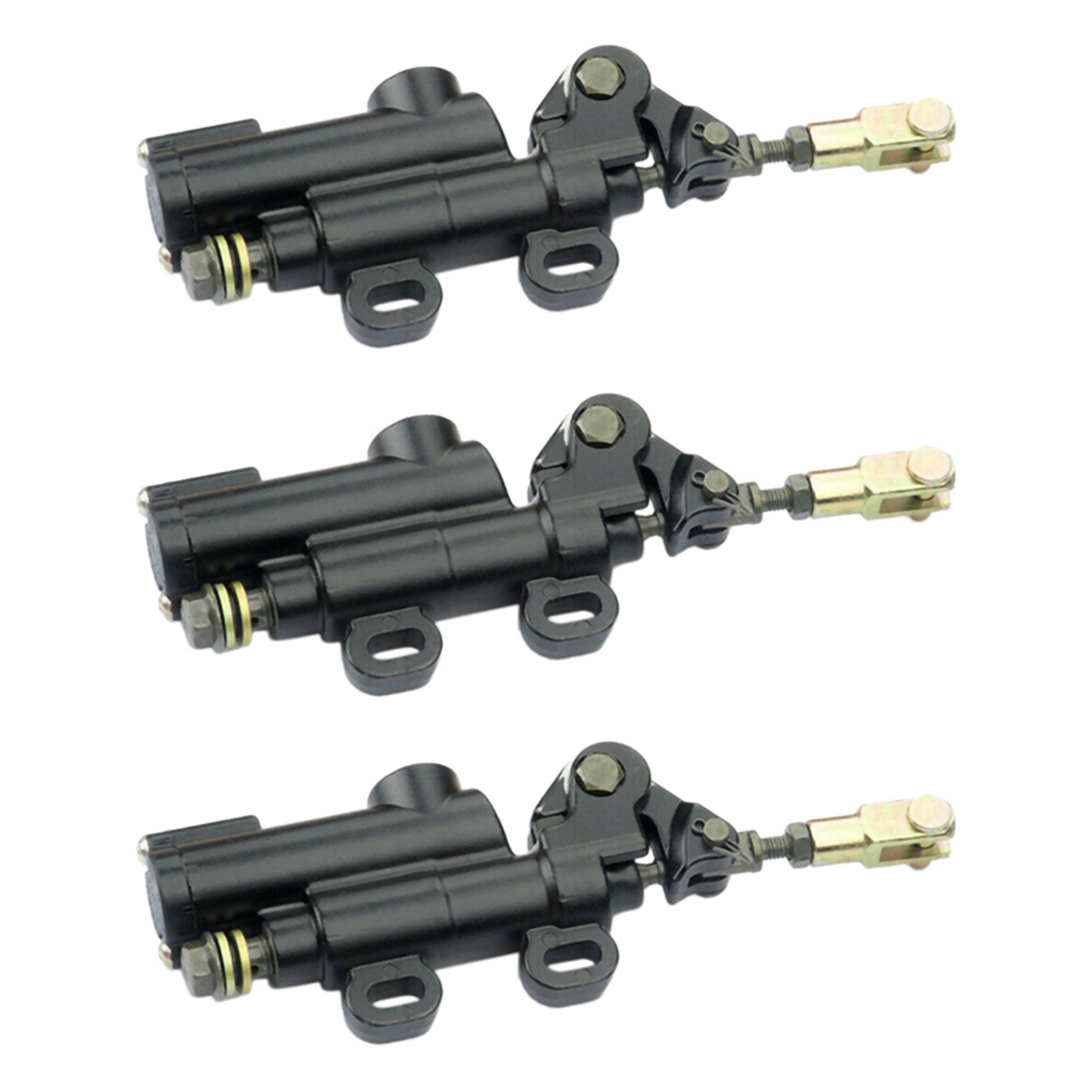 Kqueebee 3X Universal Motorcycle Rear Hydraulic Brake Master Cylinder Pump for ATV Dirt Bike