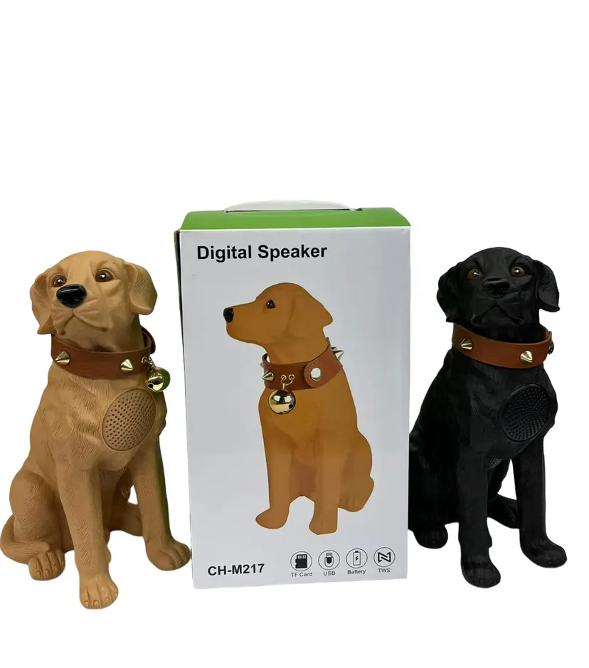 Dog Shape Bluetooth Speaker - Stylish & Powerful Sound Companion