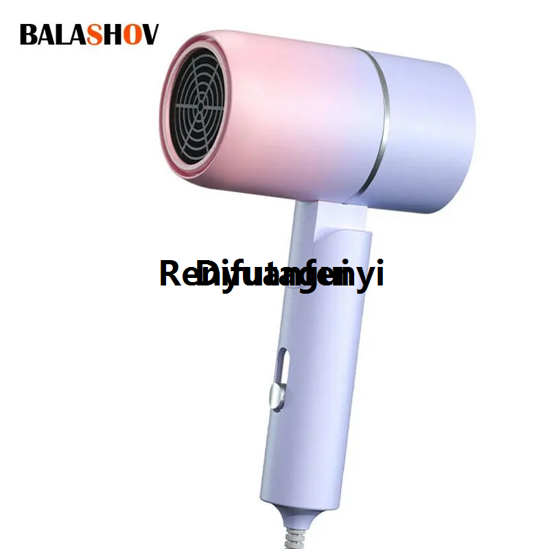 Difutagui MIni Folding Hairdryer 220V-240V 750W with ing Bag Hot Air Fifty percent Profesional discount Anion Hair Care for Home Travel Hair Dryer Blow Drier Portable