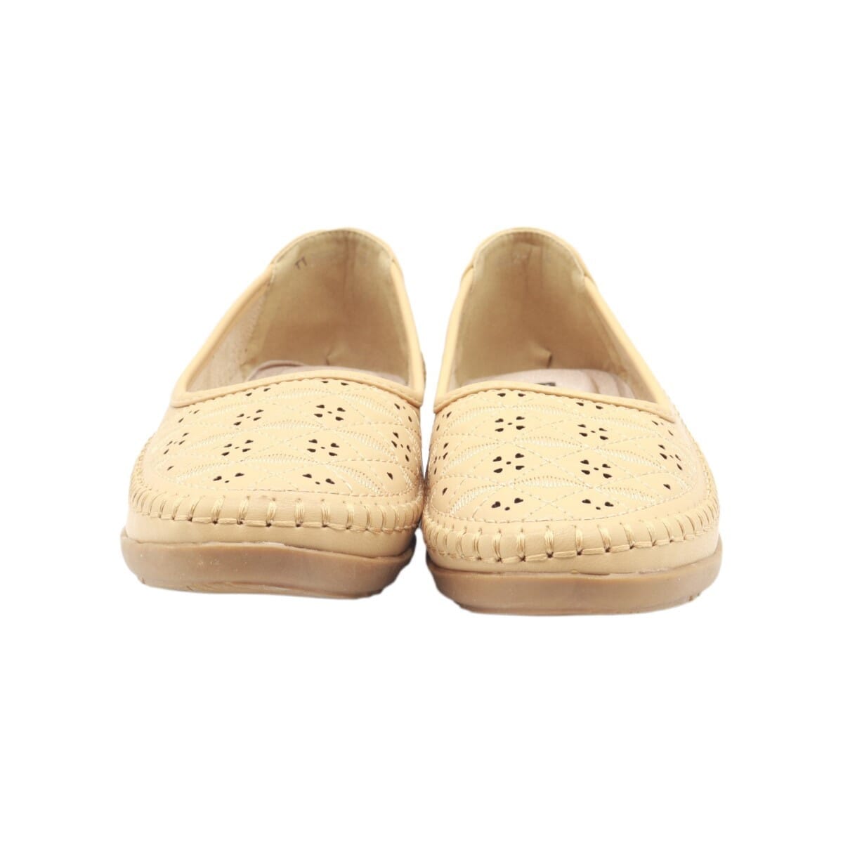Light Brown Comfortable Close Shoes For Women