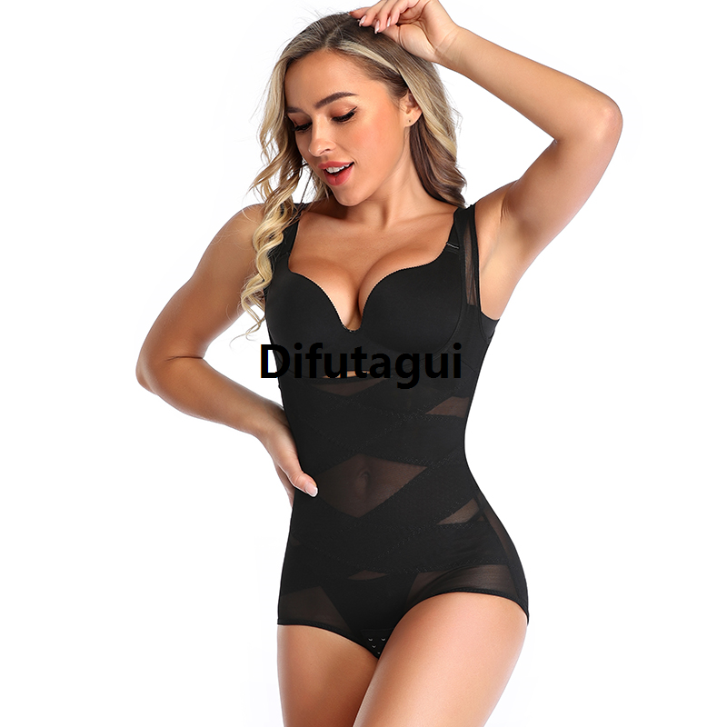 Difutagui Body Shaper Tummy Control Women Shapewear Bodysuit Slimming 2025 Belly Waist Trainer Postpartum Underwear Colombianas Top