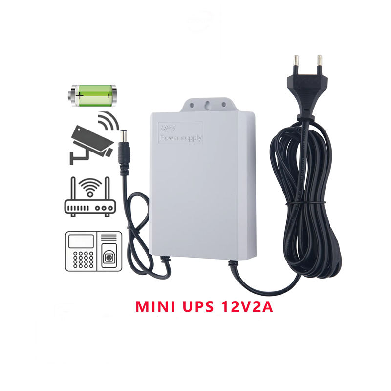 Mini Dc UPS Power Supply AC 110V/240V 5400mAH DC 12V UPS for Wifi Router CCTV Camera