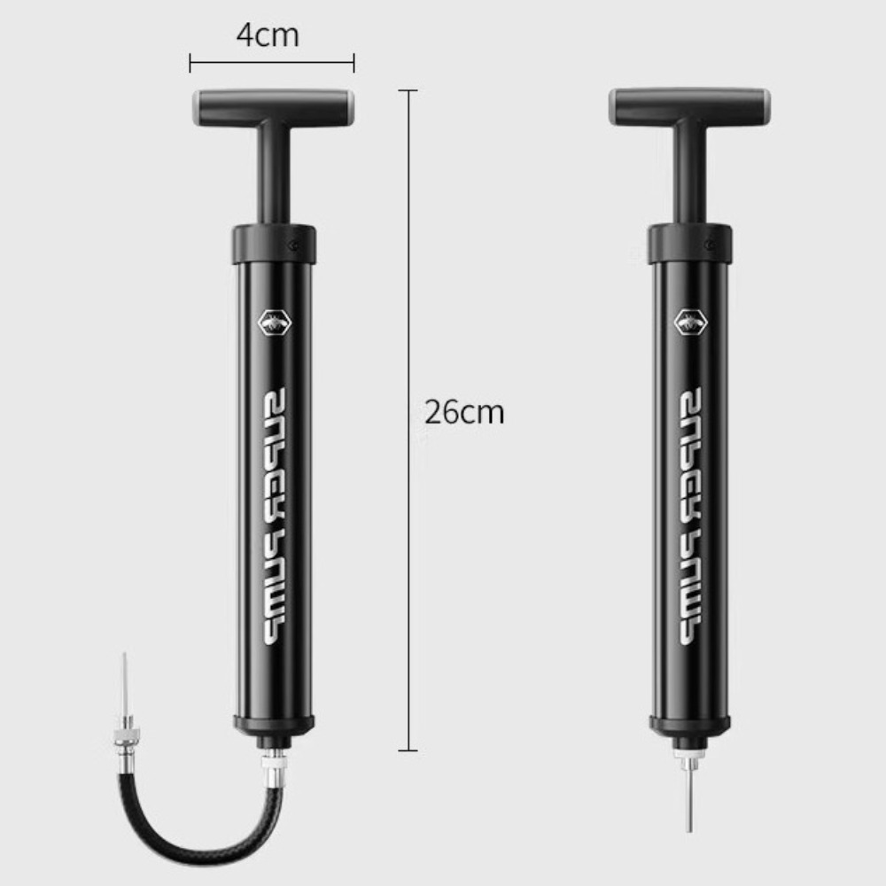 New Portable MTB Bicycle Pump Multifunctional Manual Bike Ball Air Pump High-Pressure Soccer Pump Swimming Accessories