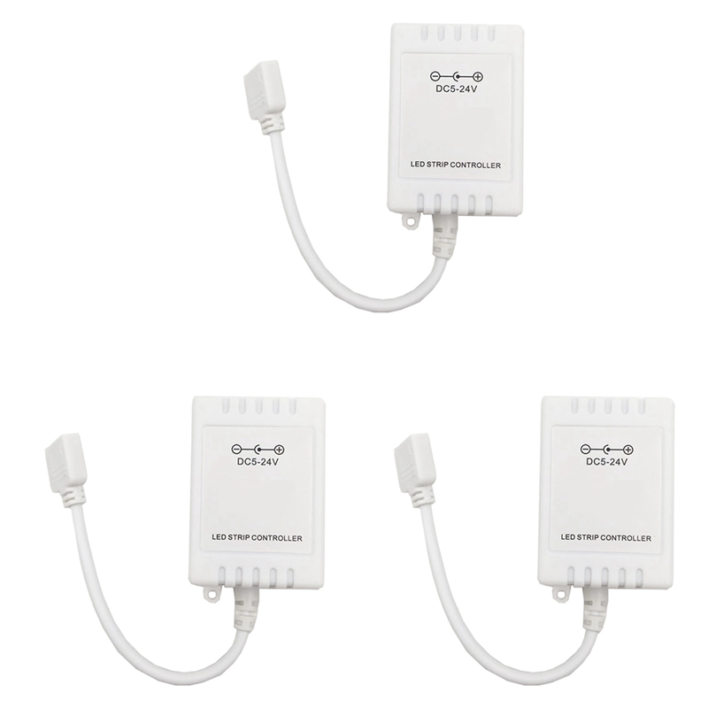 3X Tuya Zigbee Smart LED Controller RGB for Light Strip 5V-24V Compatible ZHA Zigbee2MQTT Tasmota Alexa Home
