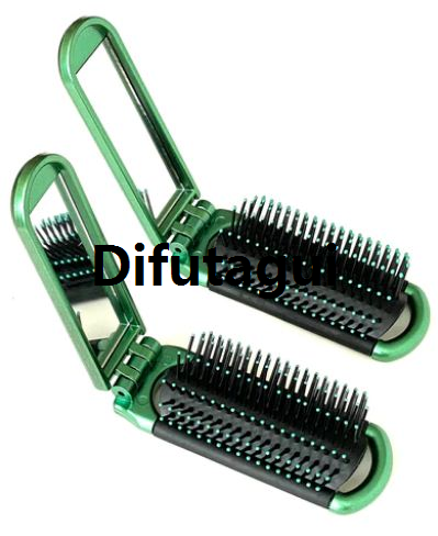 Difutagui Hairbrush Travel Fold BrushTravelCompactPocketSize Hot Selling Mini