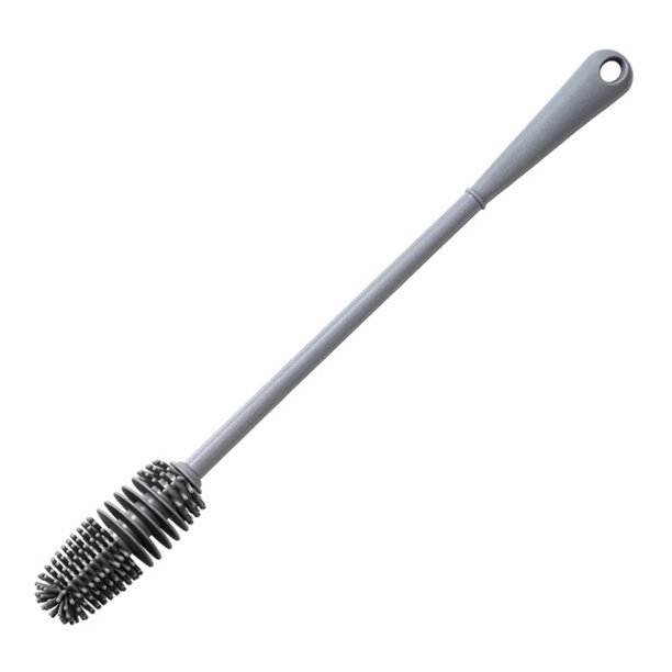 Cup Brush Labor saving 360 Degrees Rotating Bottle Scrubber Silicone Brush