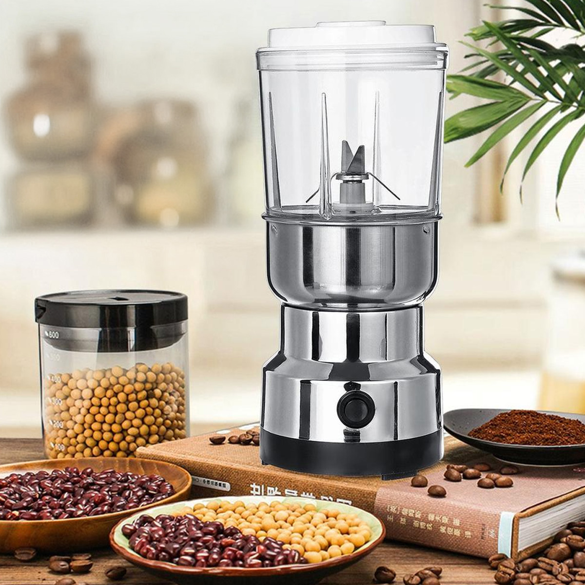 Nima Mini Mixer Grinder With Juicer Doubale Jar