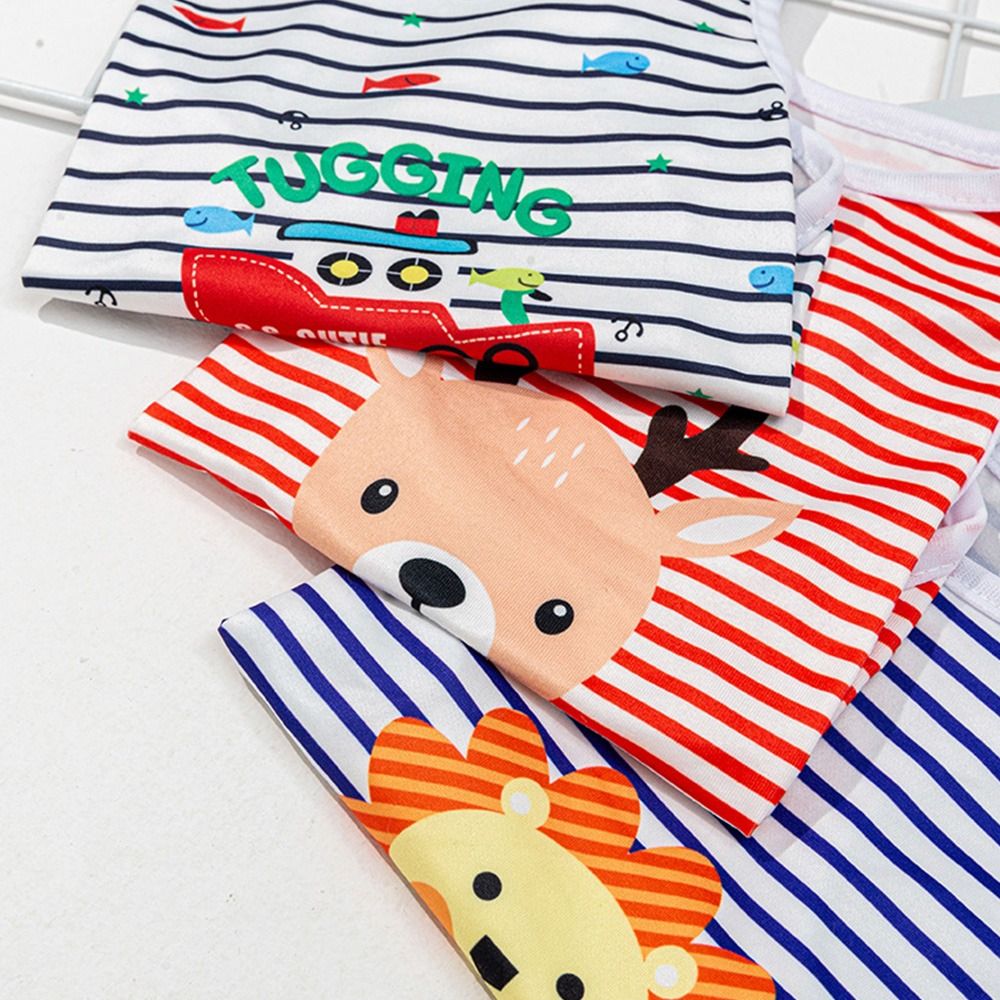 Cute Summer Puppy Sleeveless Vest Soft Breathable Small Dogs Pullovers Casual Cartoon Kitten T-shirts for Small Medium Dog
