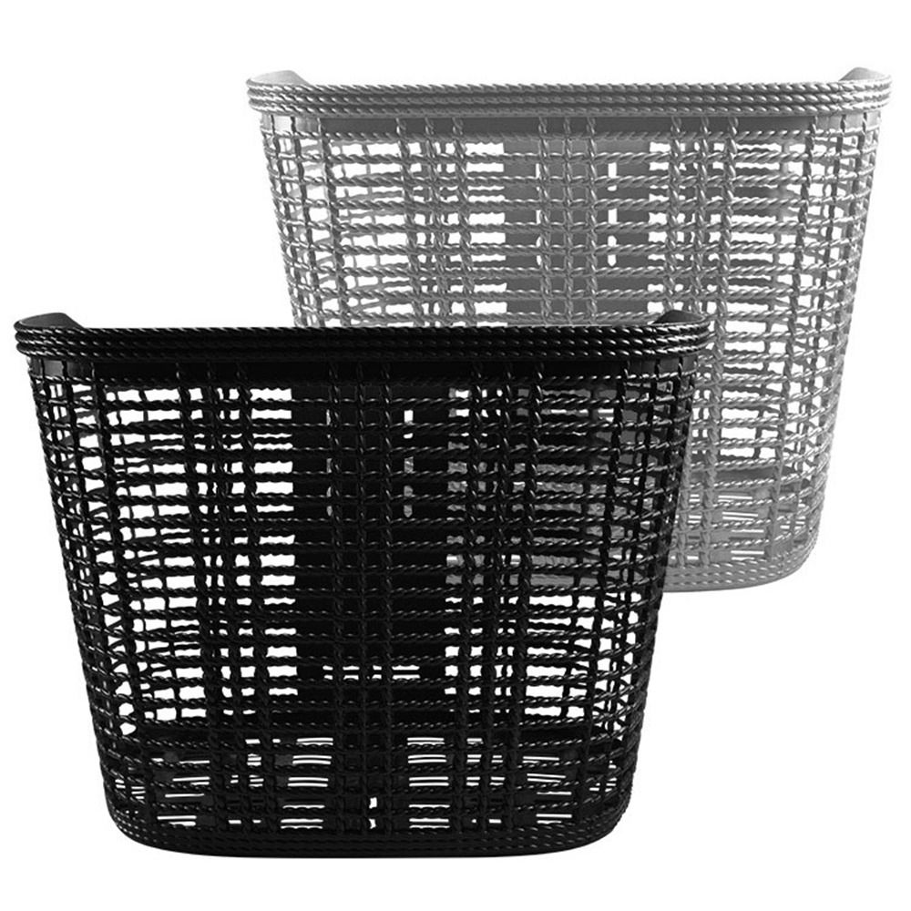 High Quality Plastic&Steel Electric Bike Basket D-shaped 10 Styles Plastic&Steel Basket Bicycle Food Storage Cycling Accessories
