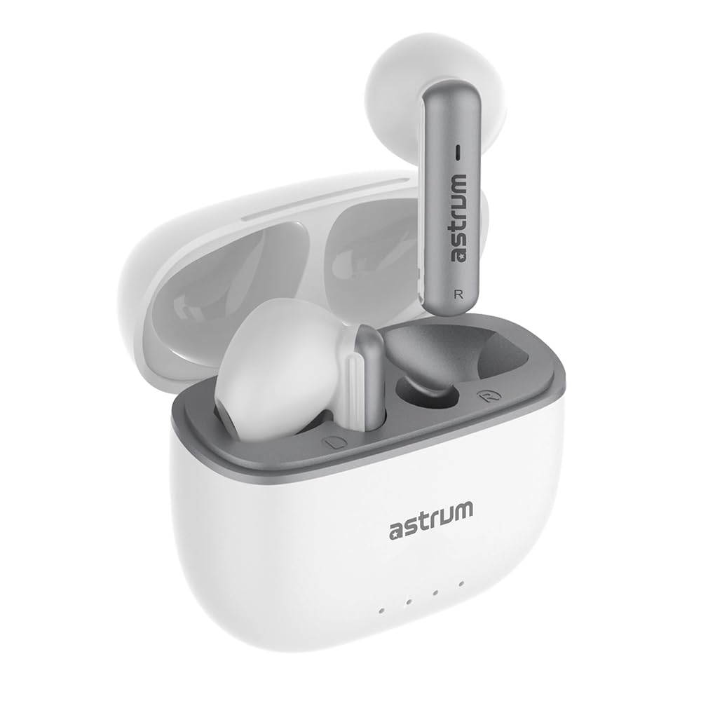 Astrum ET340 Earbuds | Deep Bass | Sweatproof | 20Hrs Playtime | Bluetooth 5.1 | 100% Geniune