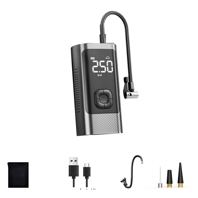 Protable Car Inflator Pump Protable Car Tire Inflator Pump Fast Inflation Cordless Air Pump Handheld Air Compressor forCar Bicycle