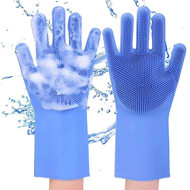 Magic Silicone Dishwashing Gloves