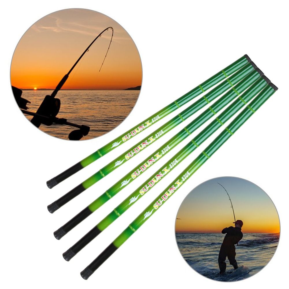 Lake Travel Portable Telescopic Fishing Rod Carp Feeder Stream Hand Pole Fishing Tackle