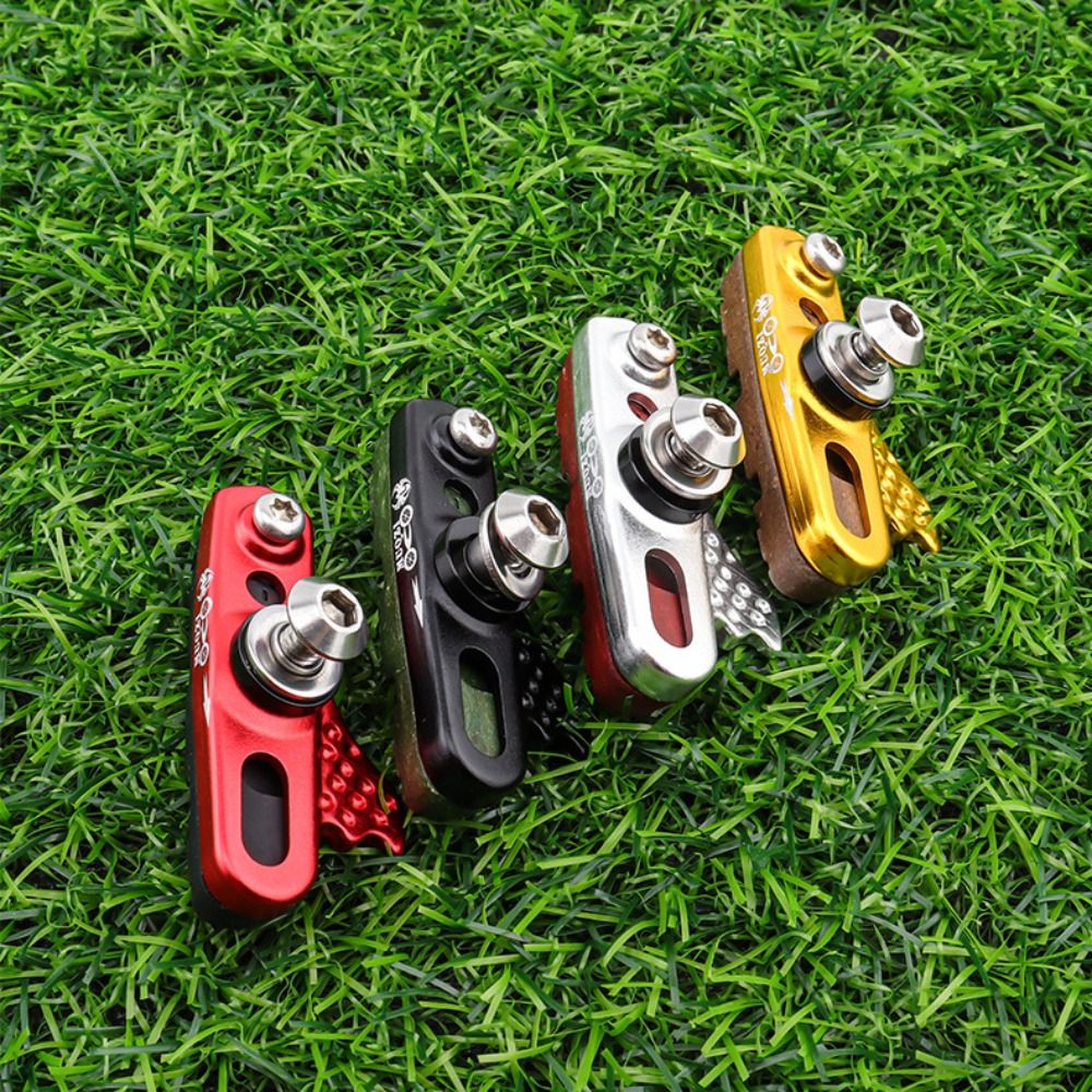 New Aluminium Alloy+ Rubber Bike Wheel Rim C-Brake Pads Bicycle Parts 10 Color Bicycle Brake Caliper Lightweight Racing Bike Carbon Wheel Bike