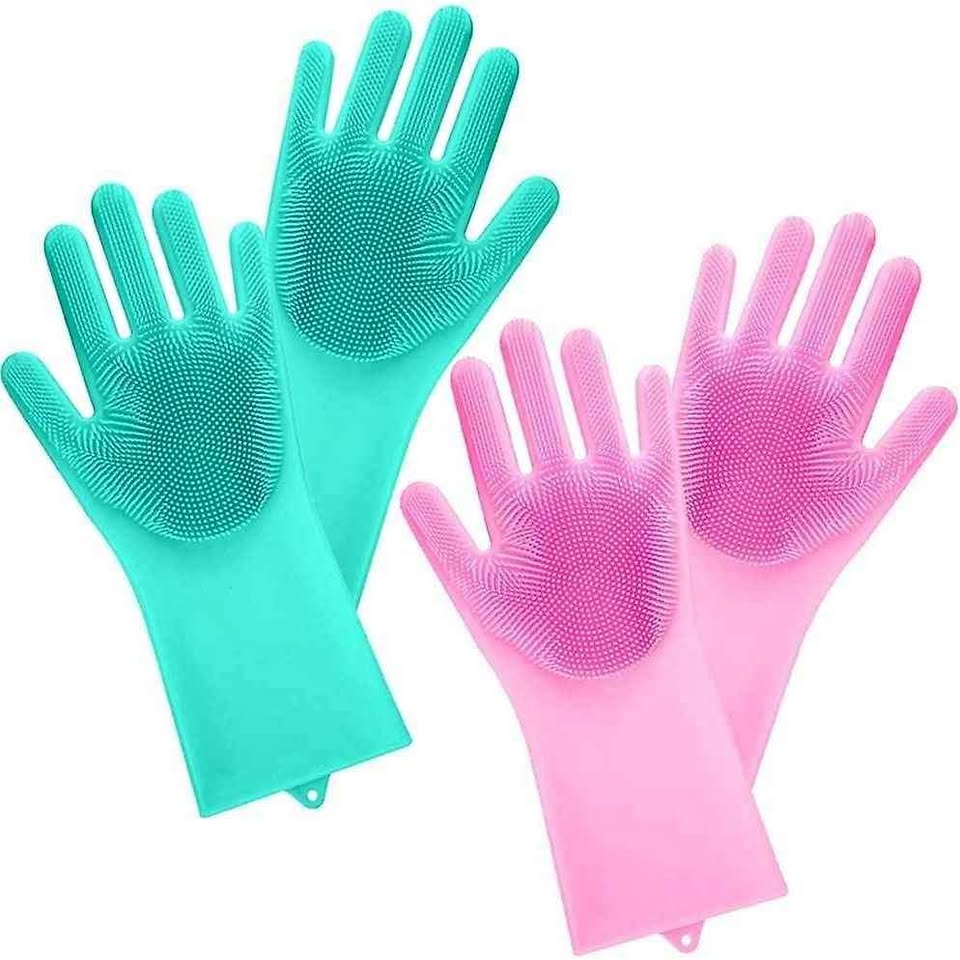 Magic Silicone Dishwashing Gloves