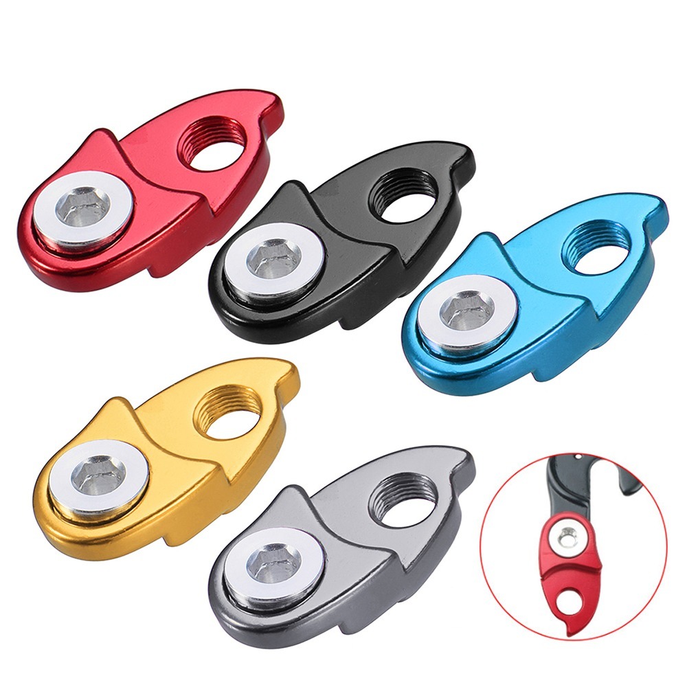 Durable Aluminum Cycling Bicycle Rear Derailleur Hanger Extension Road Bike MTB Frame Gear Tail Hook