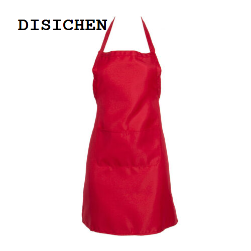 DISICHEN 【2025 Version】 2019 solid Men Lady Woman Apron Home Kitchen Chef Aprons Restaurant Cooking Baking Dress Fashion Apron