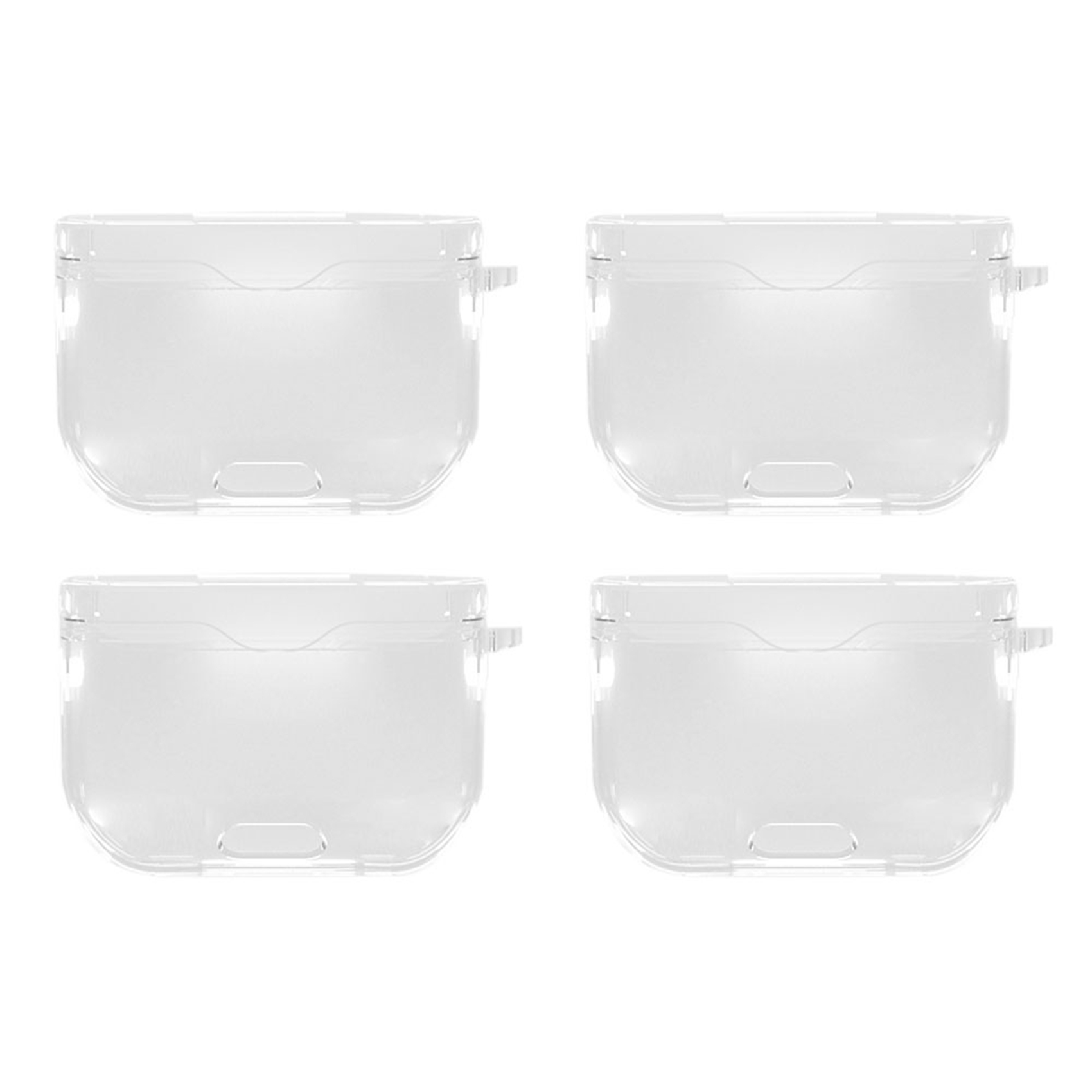 fasdaga 4X Protective Case -1000XM3 Earphone Protective Cover Transparent TPU Bluetooth Earphone Bag