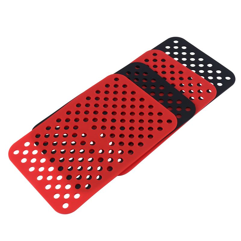 Tray Set Non-stick Silicone Air Fryer Liners for Cakes Jelly Pudding Reusable Baking