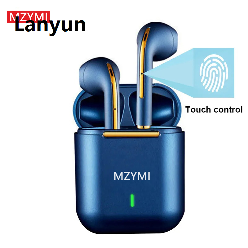 Lanyun MZYMI Bluetooth Earphones True Wireless Earbuds In-Ear J18 Headphones Original Waterproof Sports In Ear Hifi Gaming Headset For Phone/PC