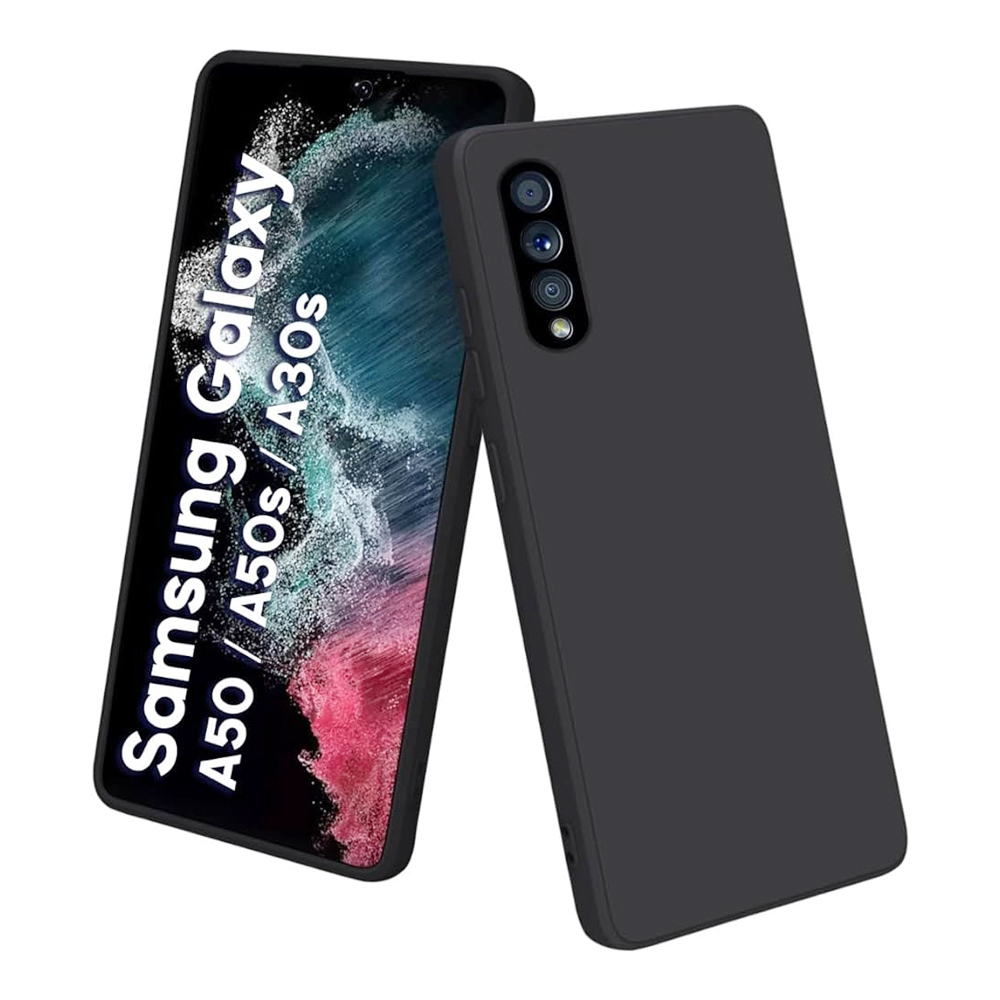 Silicone Case for Samsung Galaxy A50 / A50s / A30s - Camera Protective Flexible Phone Back Cover