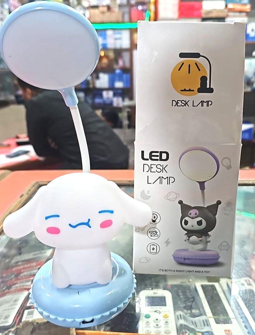 Cute Panda LED Desk Lamp - USB Rechargeable, Flexible Neck, Eye-Care Light for Kids, Study & Bedroom - Portable, Adjustable,Wonderful Gift for Children & Friends