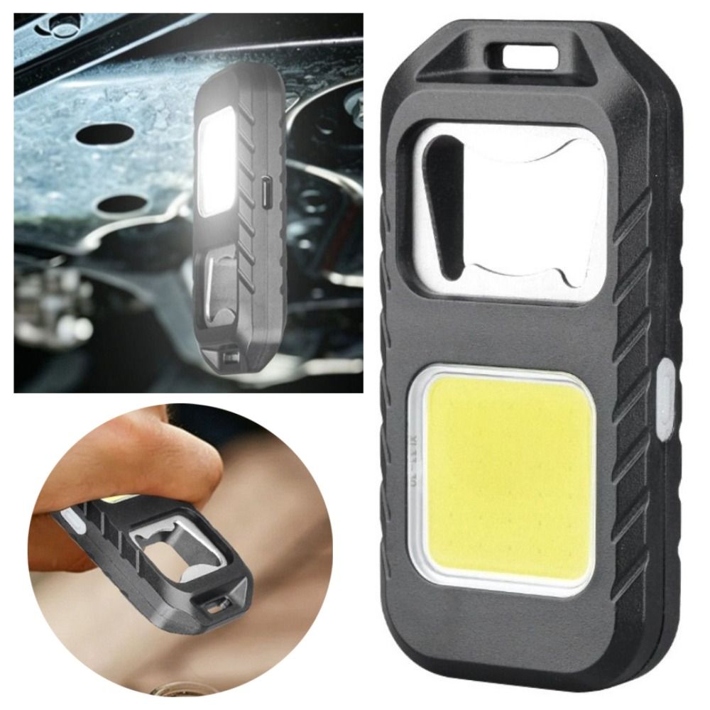 Durable 4 Gears Pocket Work Light High Bright Portable COB LED Flashlight Mini Rechargeable LED Torch Lamp Outdoor