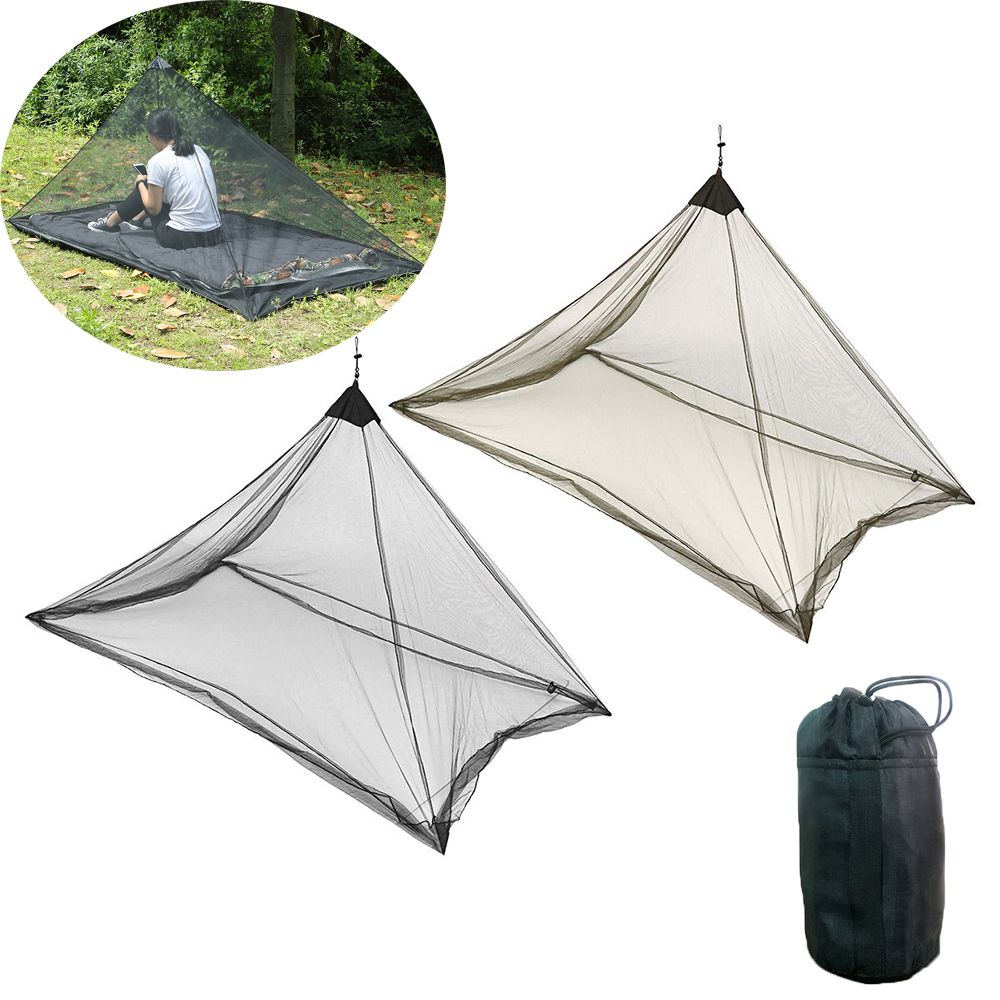Adults Home Backpacking Portable Outdoor Camping Mosquito Mat Tent Mosquito Net Textile Mesh