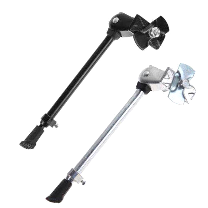 Mountain bike road bike retractable adjustable aluminum alloy foot support support frame side support bracket CF8