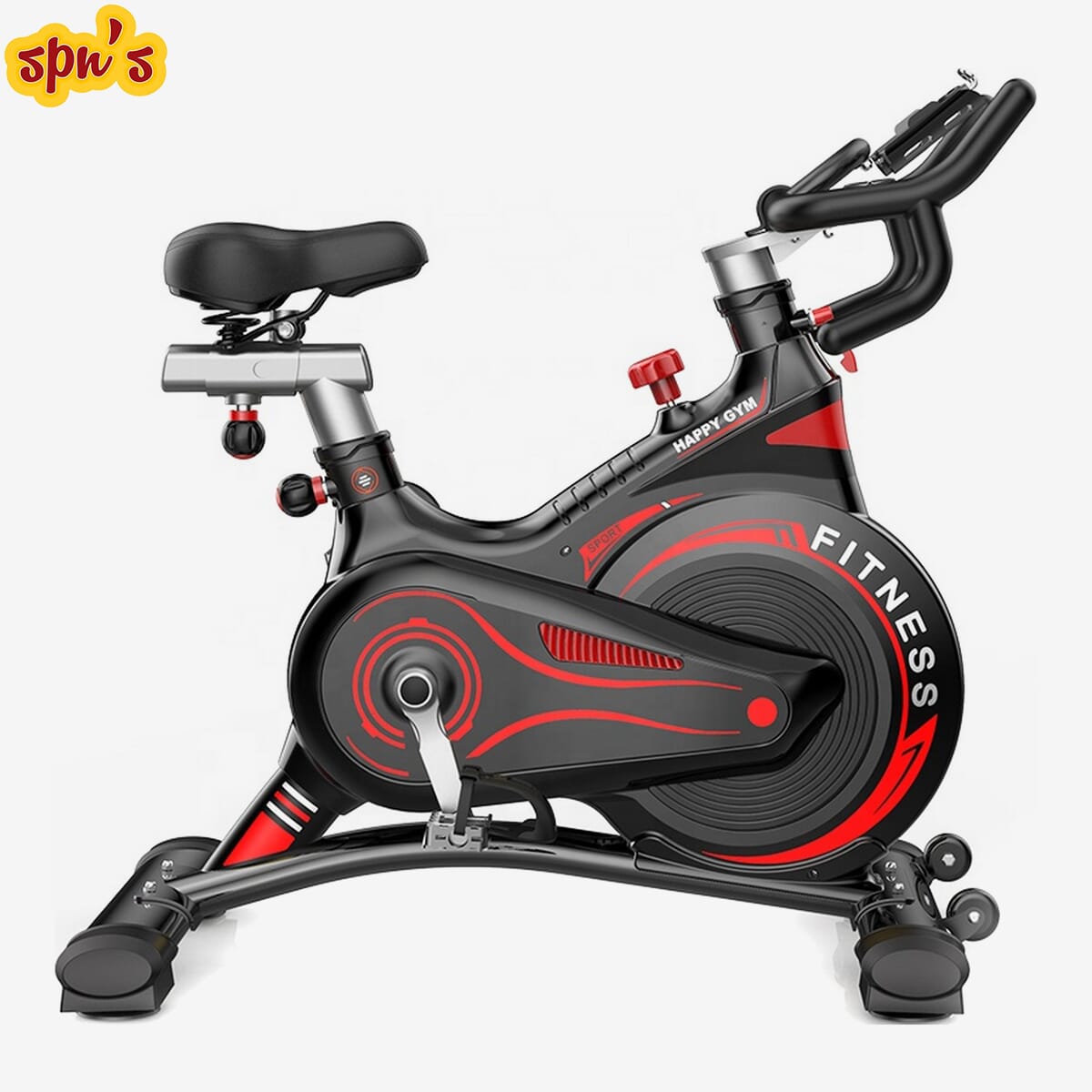 Home Gym Spinning Bike Indoor Dynamic Bicycle Mute Magnetic Control Exercise Bike Training Sports Exercise Equipment Workout