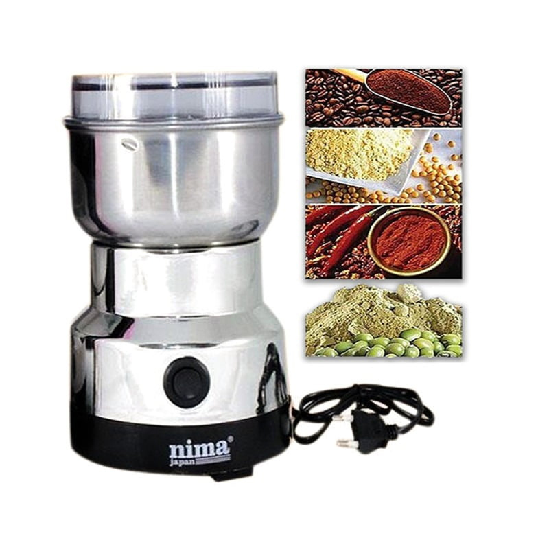 Nima 4 Blade Mini Portable Electric Mixer Grinder | Portable Stainless Steel Mixer Grinder