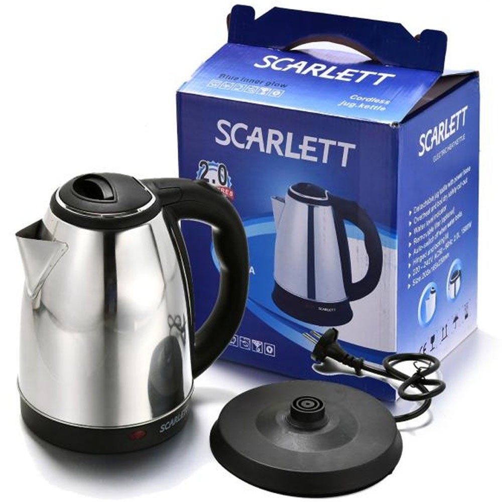 Scarlett Multipurpose Electric Kettle Jug (Black)