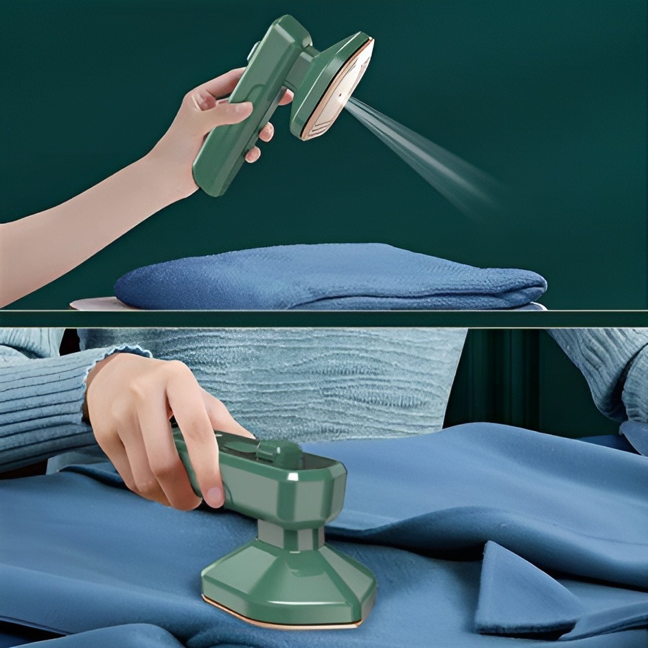 Foldable Travel Steam Iron Variable Temperature Control