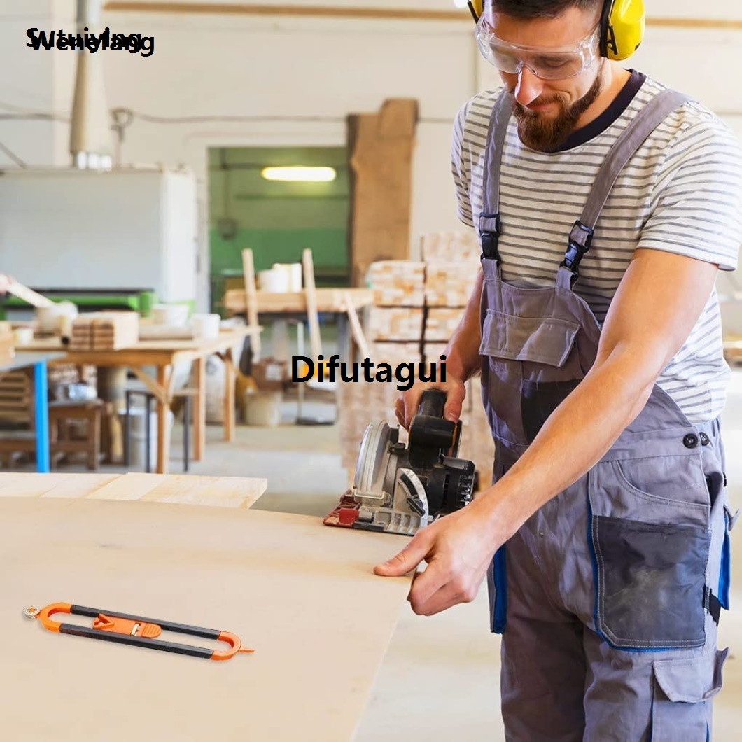 Difutagui Wenefang Sutuiying Contour Gauge Scribe Tool, Precise Profile Duplicator, Irregular Hot Selling New New style Shape Profile Tool for Woodworking, Van Conversion Projects,