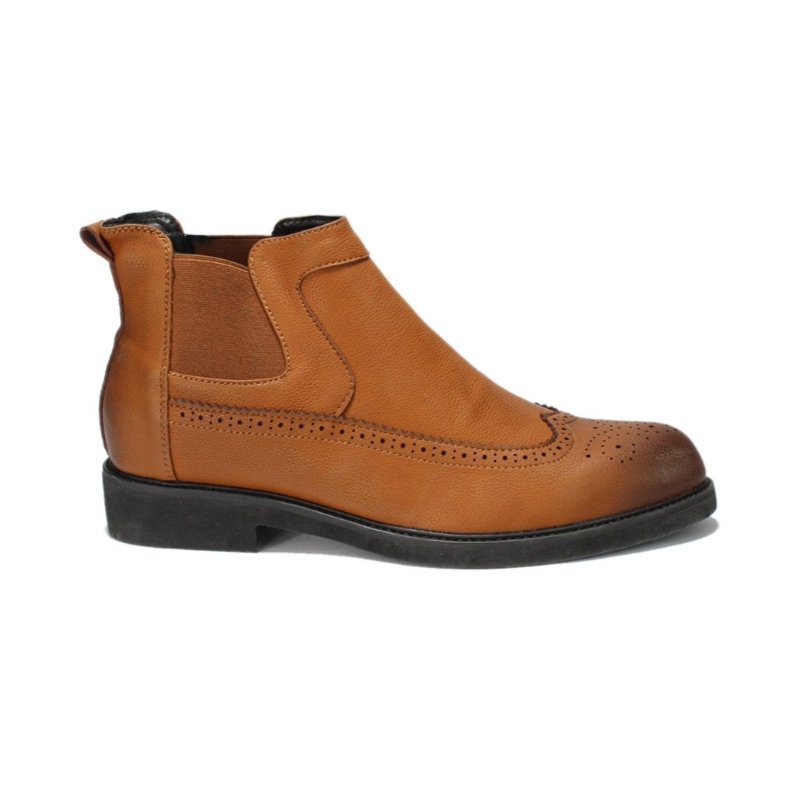 Remember Laser Cut Ankle Boots For Men /SALE/SALE/ (Xj34)