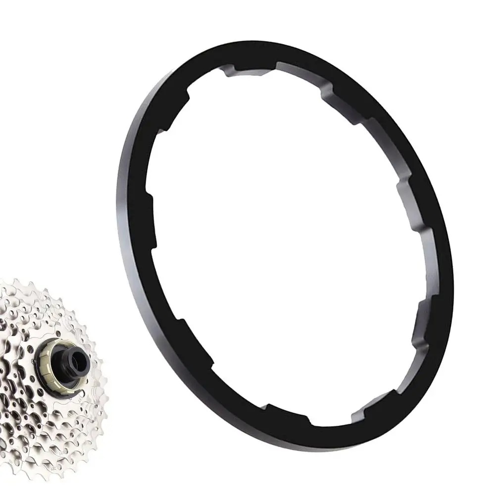 New TOOPRE Bicycle Hub Washer 1/1.5/1.85/2/2.18/2.35mm Aluminum Alloy MTB Bottom Bracket Spacers Road Bike Bike Flywheel Hub Spacers