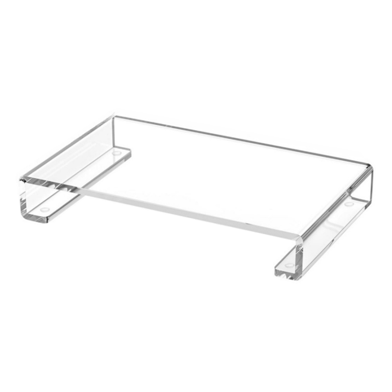 NAMUNY Acrylic Bathroom Counter Tray: Water-Resistant Kitchen and Bathroom Tray Countertop Decor Candle Tray Decor 1 Pack