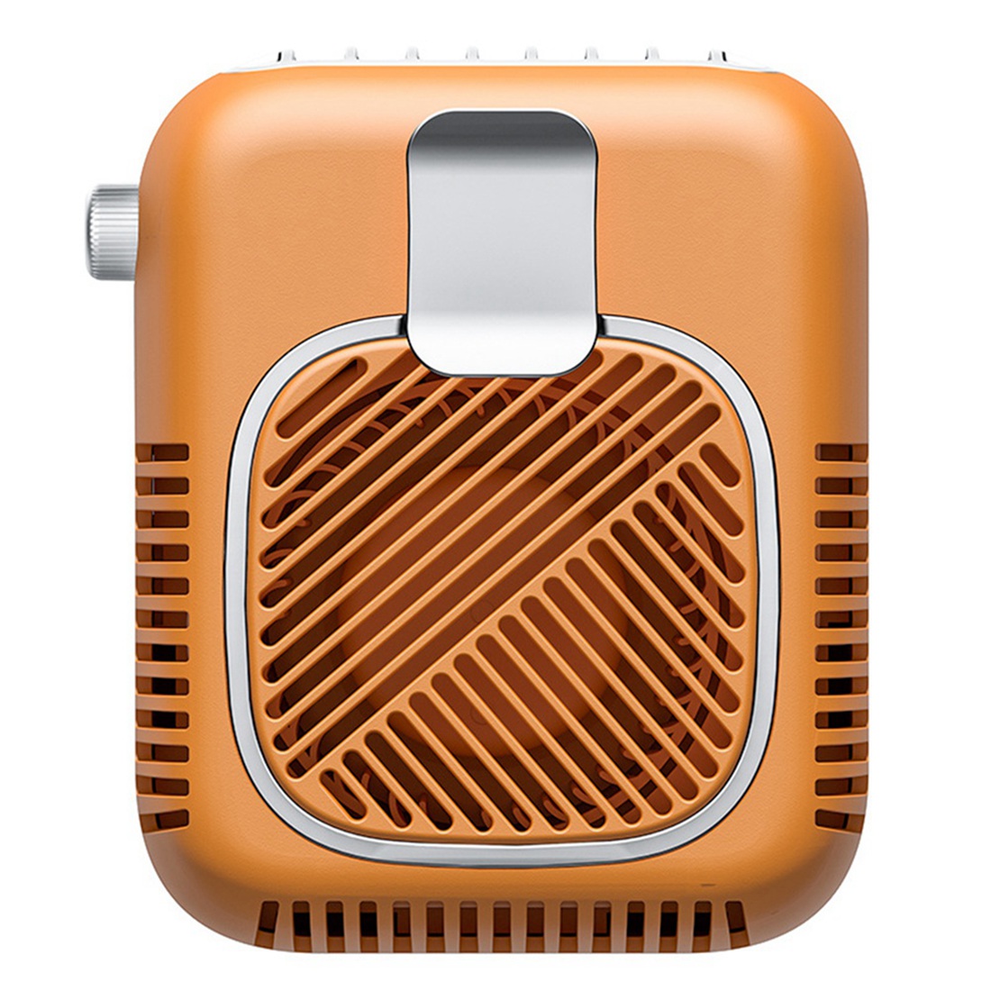 NAMUNY Portable Personal Hanging Waist Fan with 10000MAh Recharge Quiet Wearable Electric Fan Handheld Air Conditioner Orange